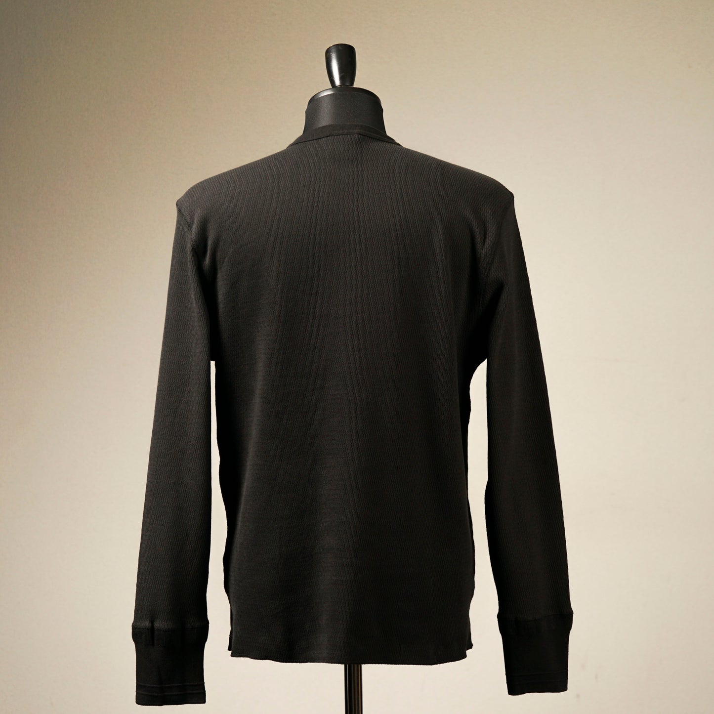 WIDE WAFFLE HENRY L/S T-SHIRTS / GH-28【PACK-T】