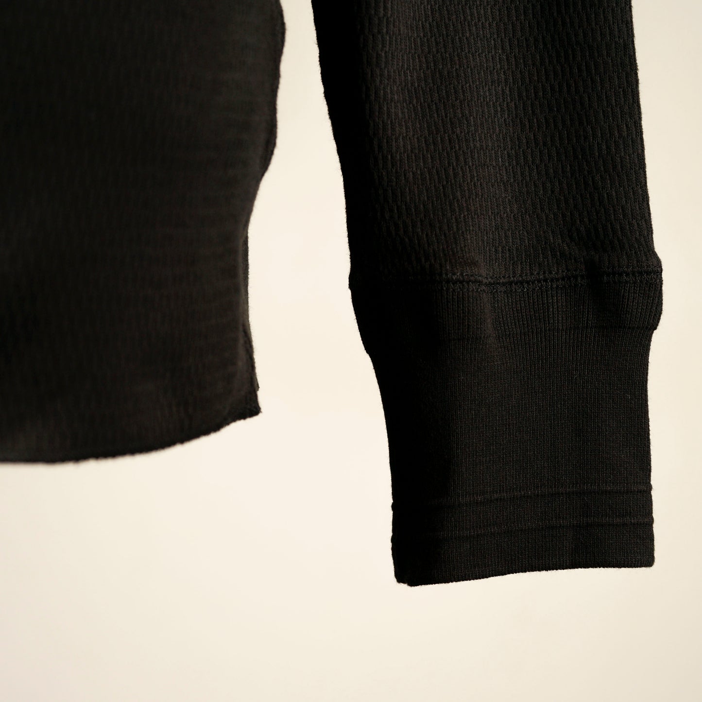 WIDE WAFFLE HENRY L/S T-SHIRTS / GH-28【PACK-T】