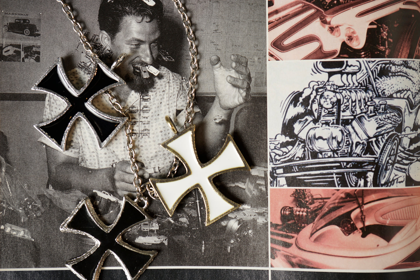 BIG CROSS - NECKLACE