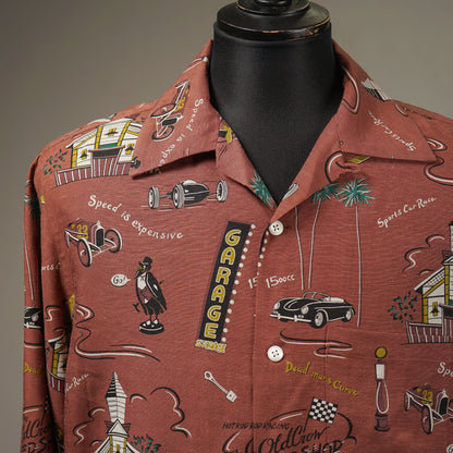 OLD CROW GARAGE - L/S SHIRTS / OC5106