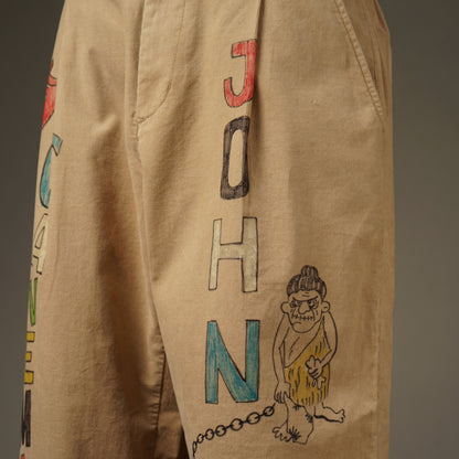 WIND UP - TACK EASY PANTS "HAND PAINT" / WRD9902HP