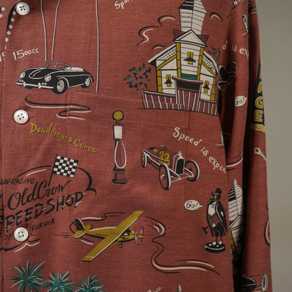 OLD CROW GARAGE - L/S SHIRTS / OC5106