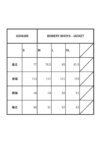 BOWERY BHOYS - JACKET / GSV6305
