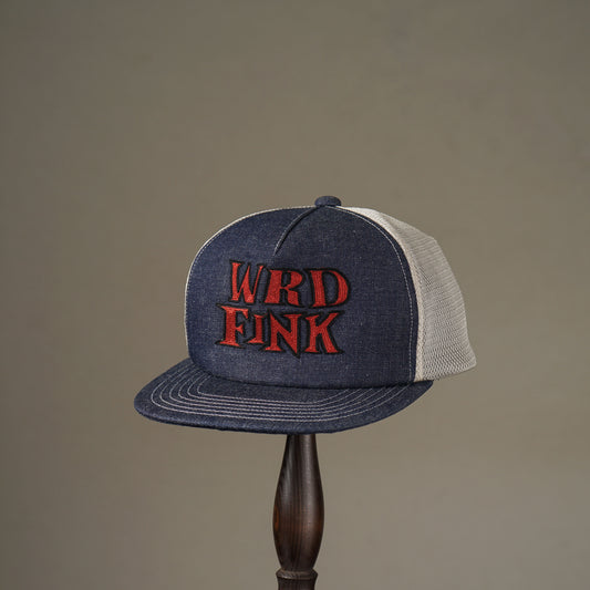 WRD FINK - DENIM TRUCKER CAP / WRD51G03