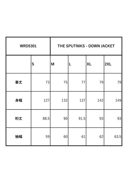 THE SPUTNIKS - DOWN JACKET / WRD5301