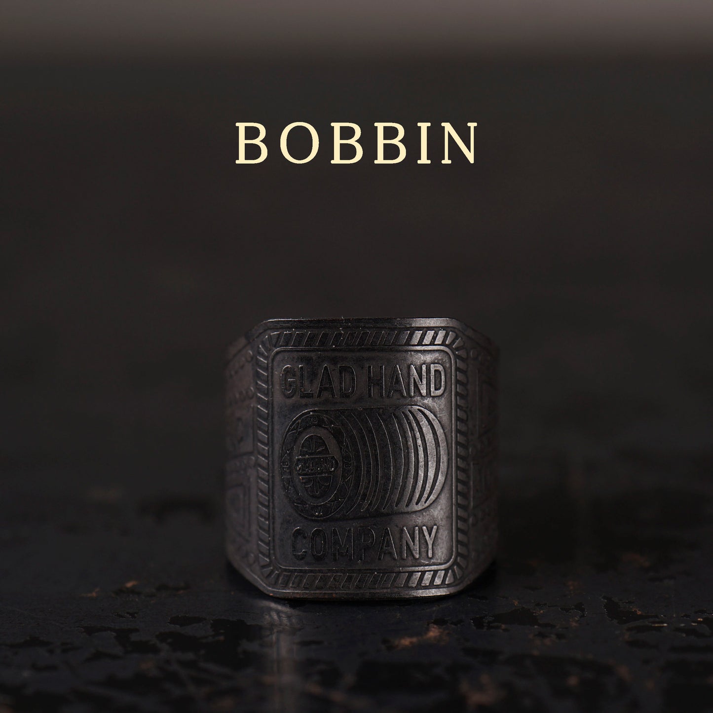 CIGAR TAG RING "BLACK"