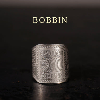 CIGAR TAG RING "SILVER"
