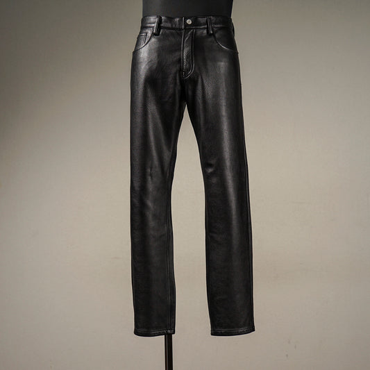 LOCOS - LEATHER PANTS / GSV-23-AW-12