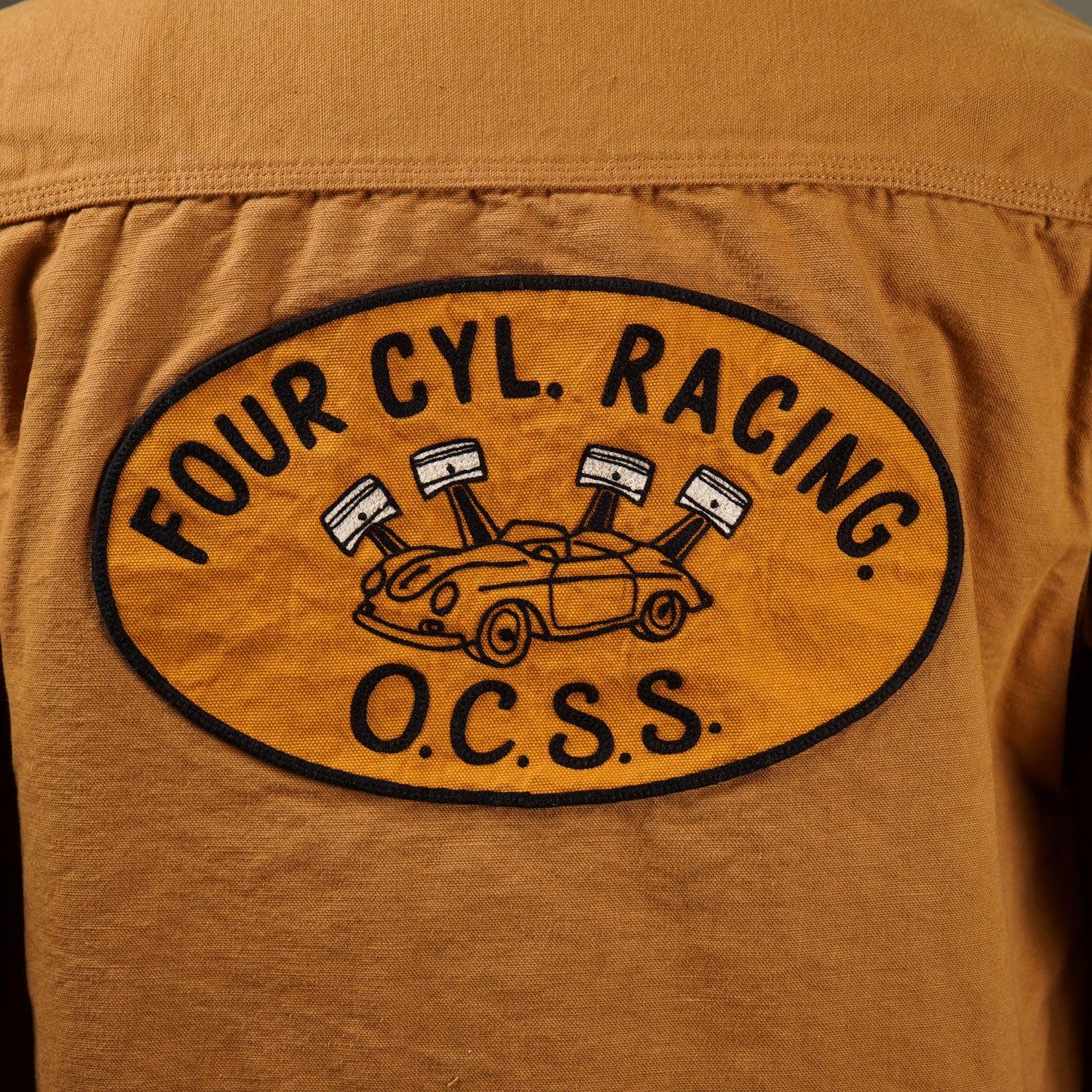 FOUR CYL. RACING. - DENIM WORK JACKET / OC-24-AW-04