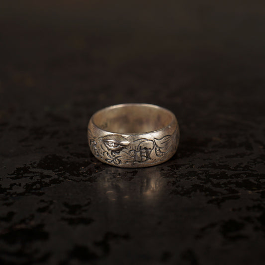 GSV THUMB - RING "EYE OF PROVIDENCE"/ GALCIA×GSV-15