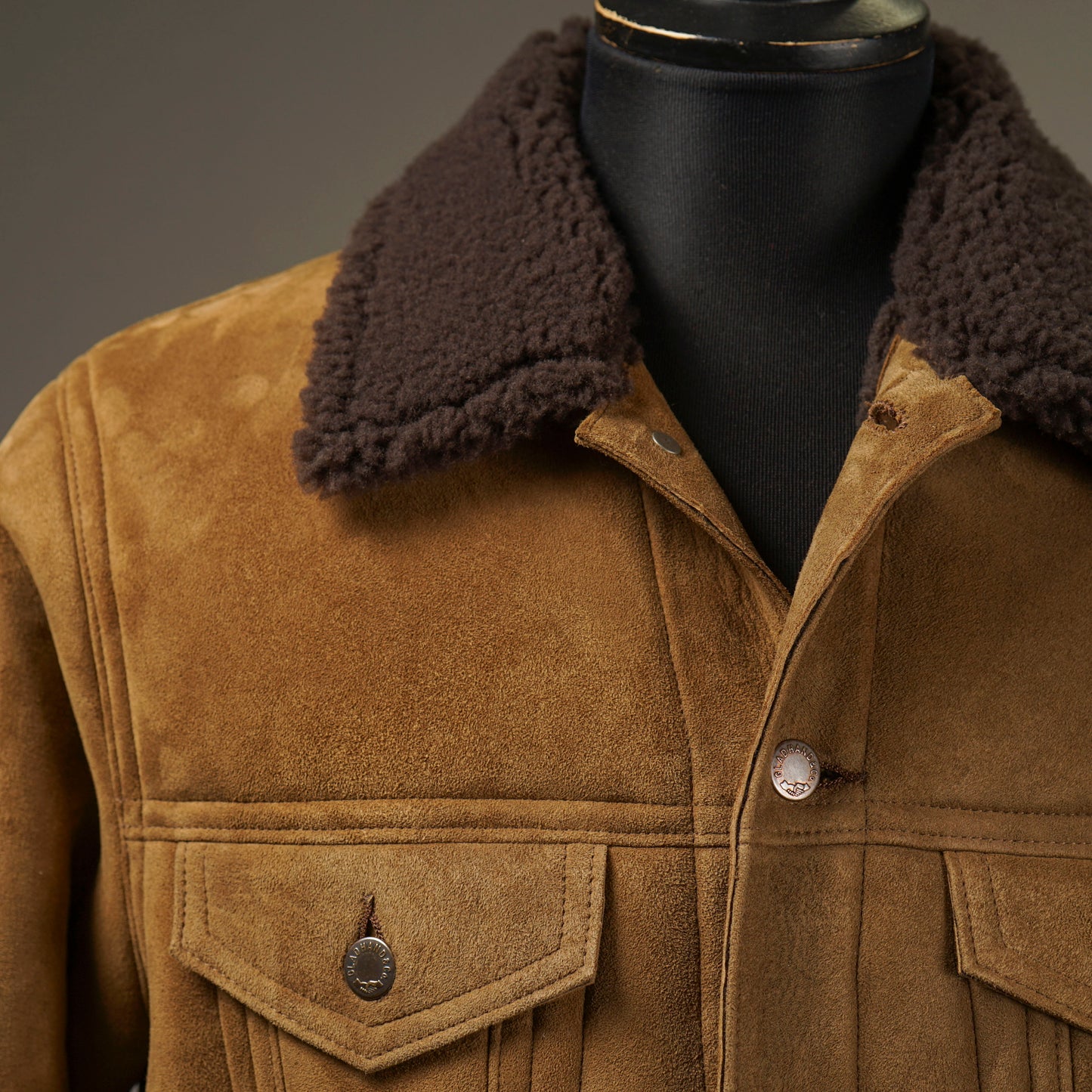 GOODHORN - MOUTON TRACKER JACKET / BYGH5303