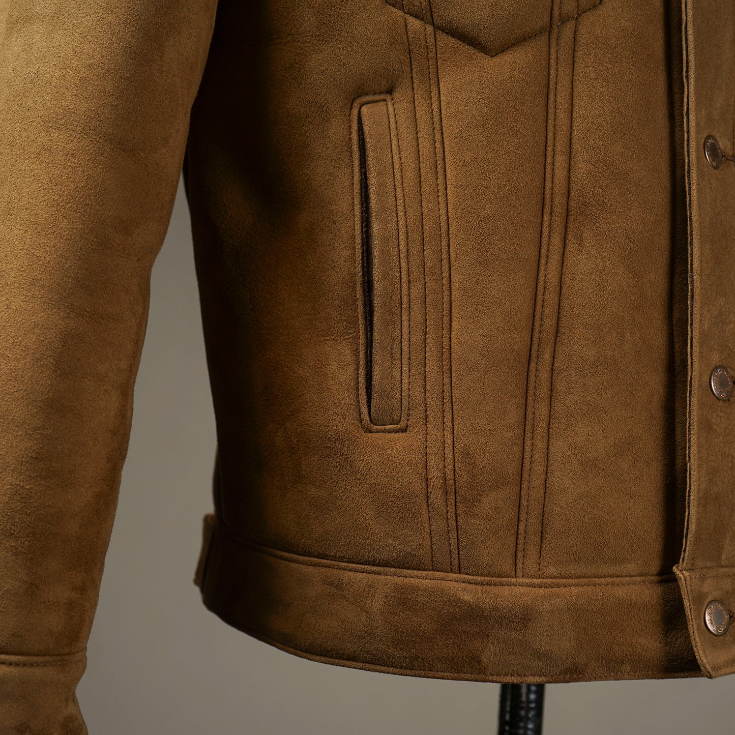 GOODHORN - MOUTON TRACKER JACKET / BYGH5303