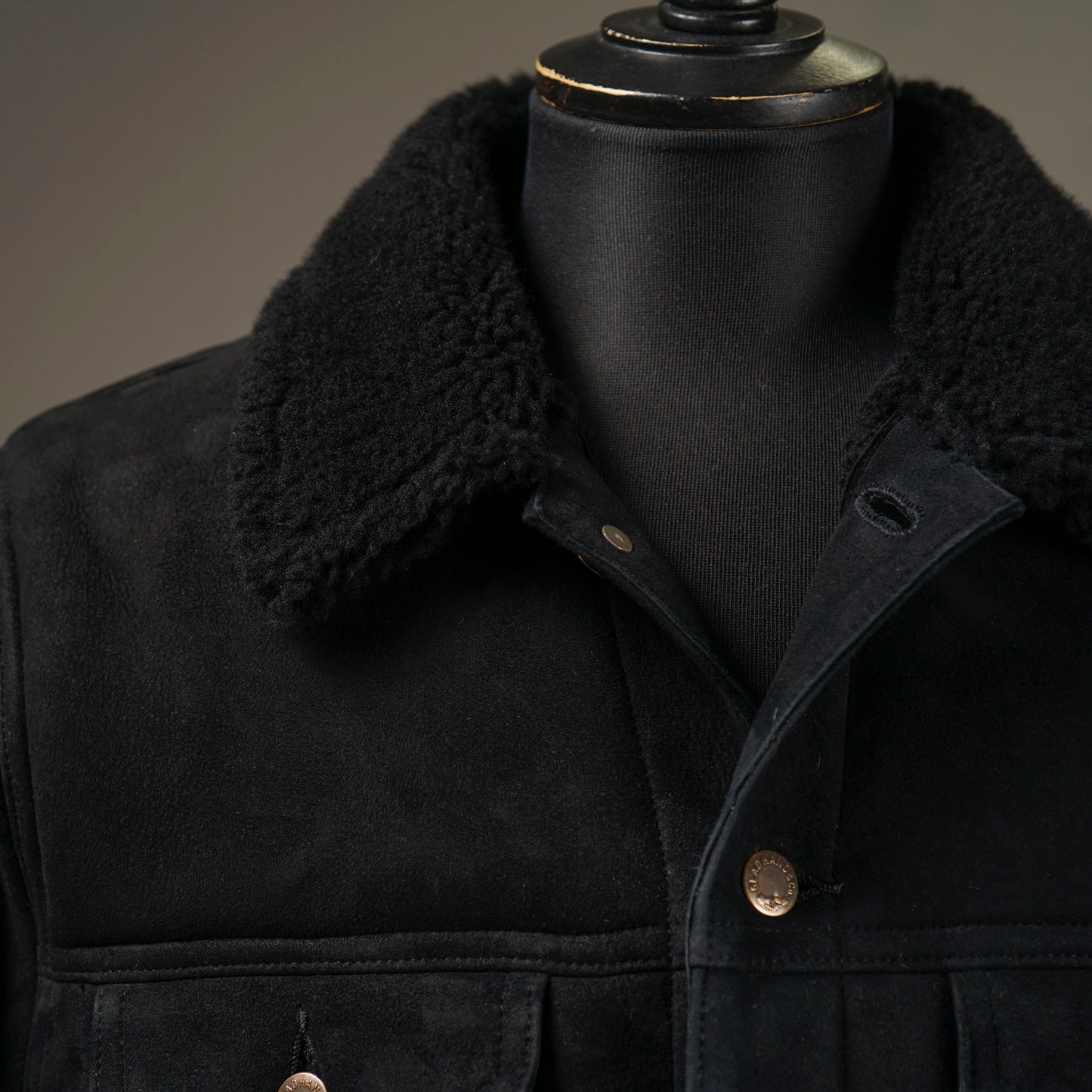 GOODHORN - MOUTON TRACKER JACKET / BYGH5303