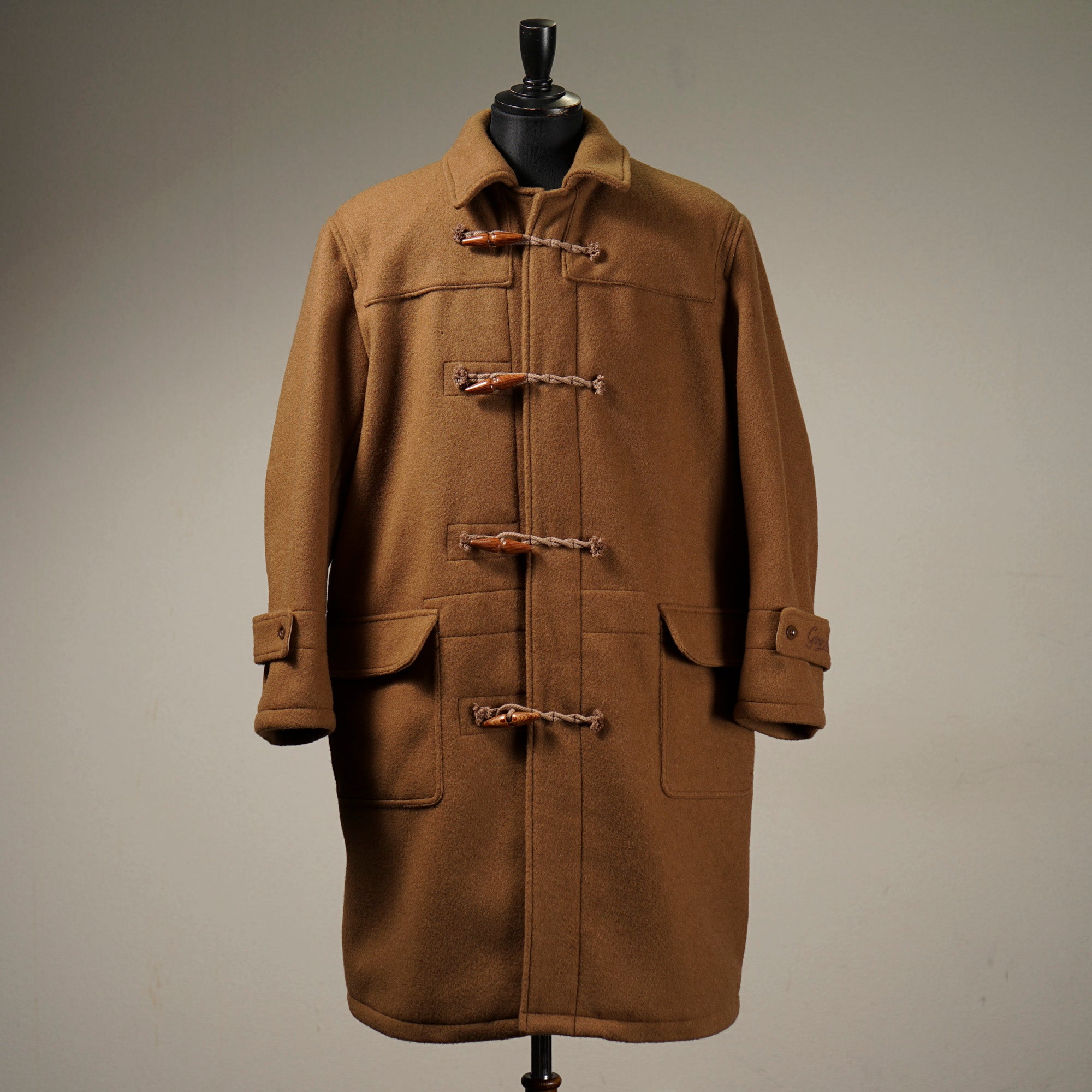 ORDINAIREMENT 土臭く Duffel Half Coat（IVORY）