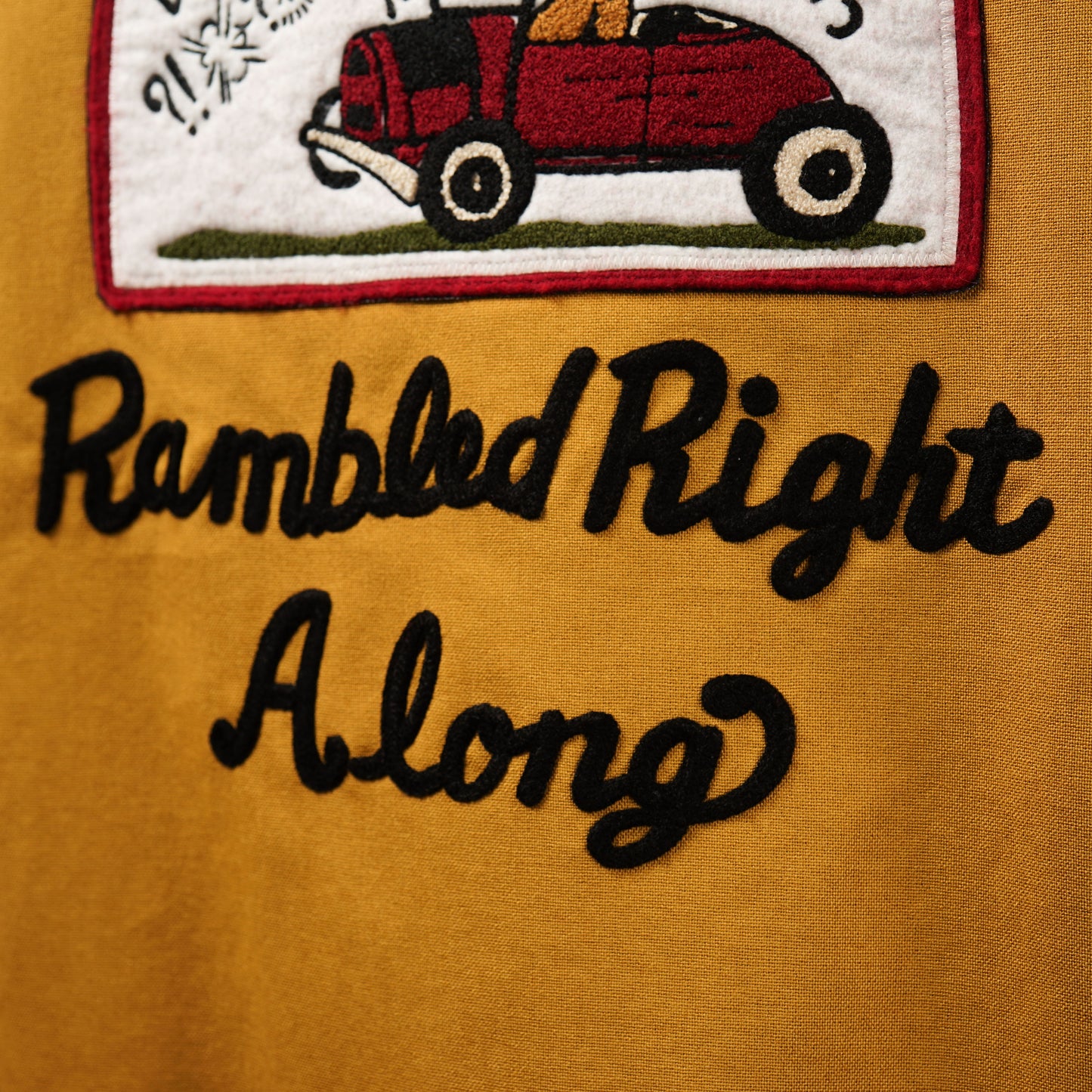 RAMBLED RIGHT A LONG - JACKET / WRD-24-AW-04