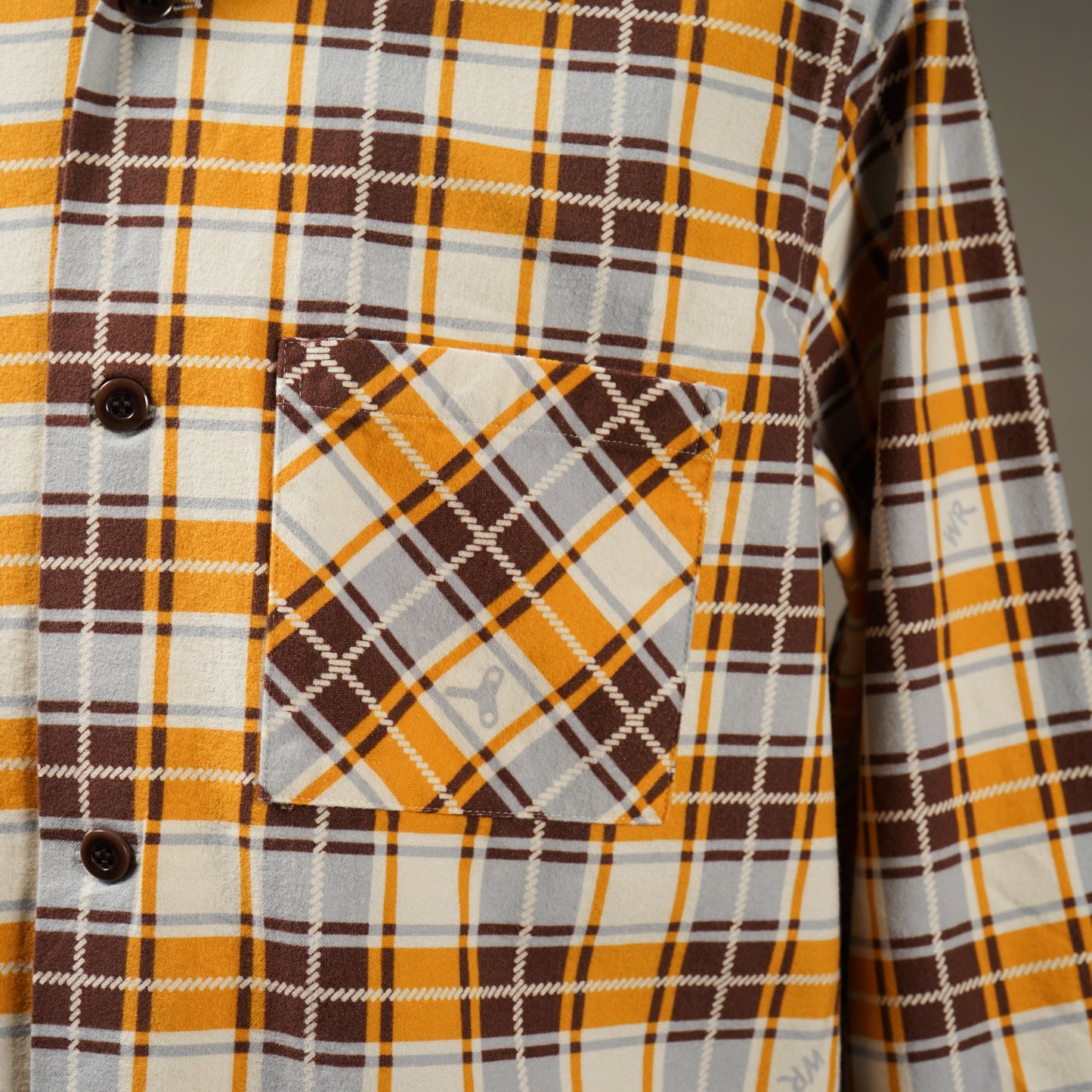 WIND UP - L/S CHECK SHIRTS / WRD-24-AW-07