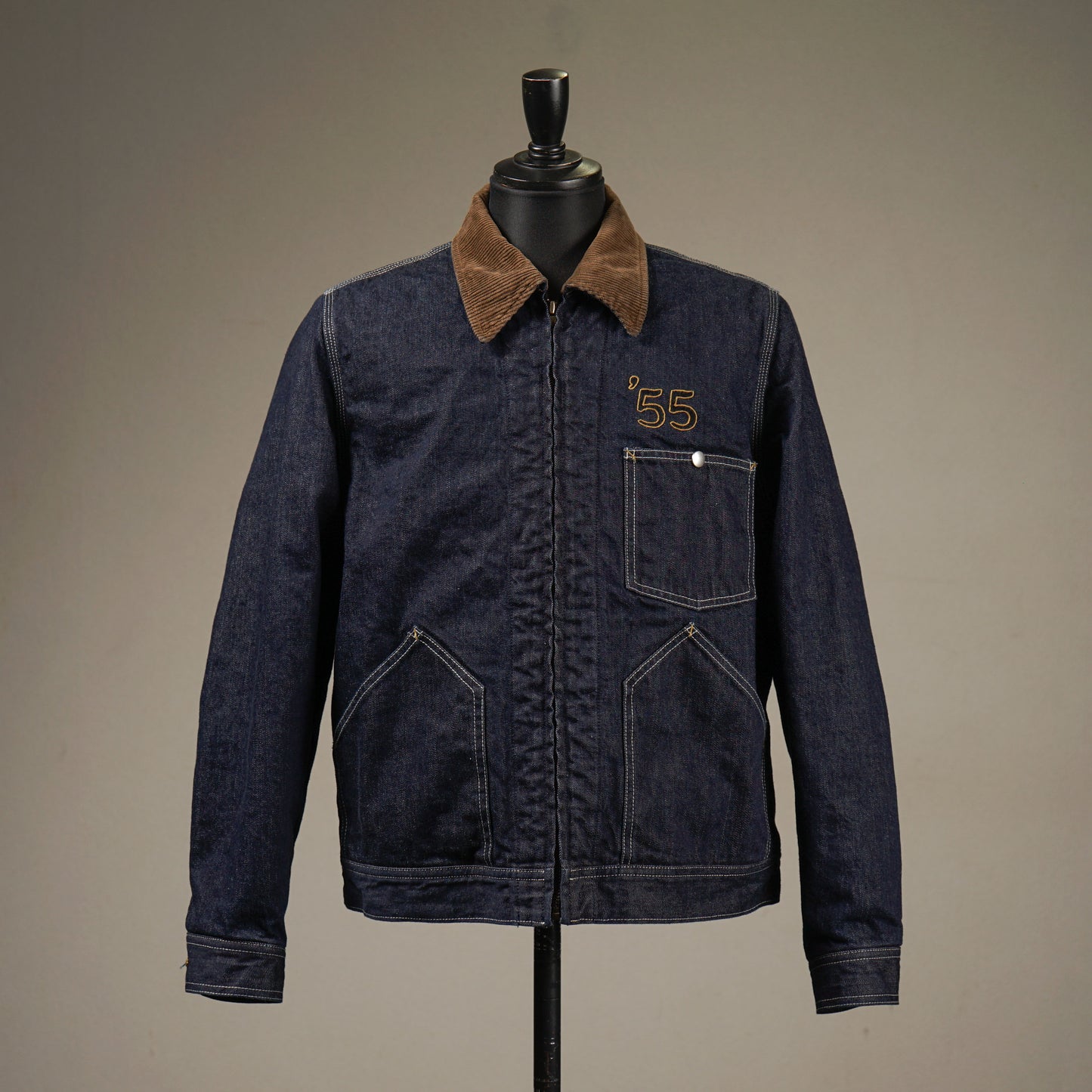 FOUR CYL. RACING. - DENIM WORK JACKET / OC-24-AW-04