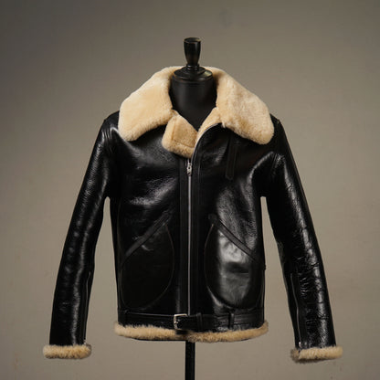 THIRTEEN CROWS - MOUTON FLIGHT JACKET / OC5301