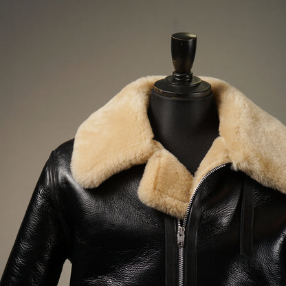 THIRTEEN CROWS - MOUTON FLIGHT JACKET / OC5301