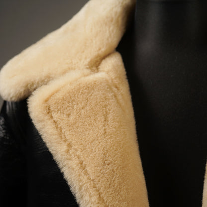 THIRTEEN CROWS - MOUTON FLIGHT JACKET / OC5301