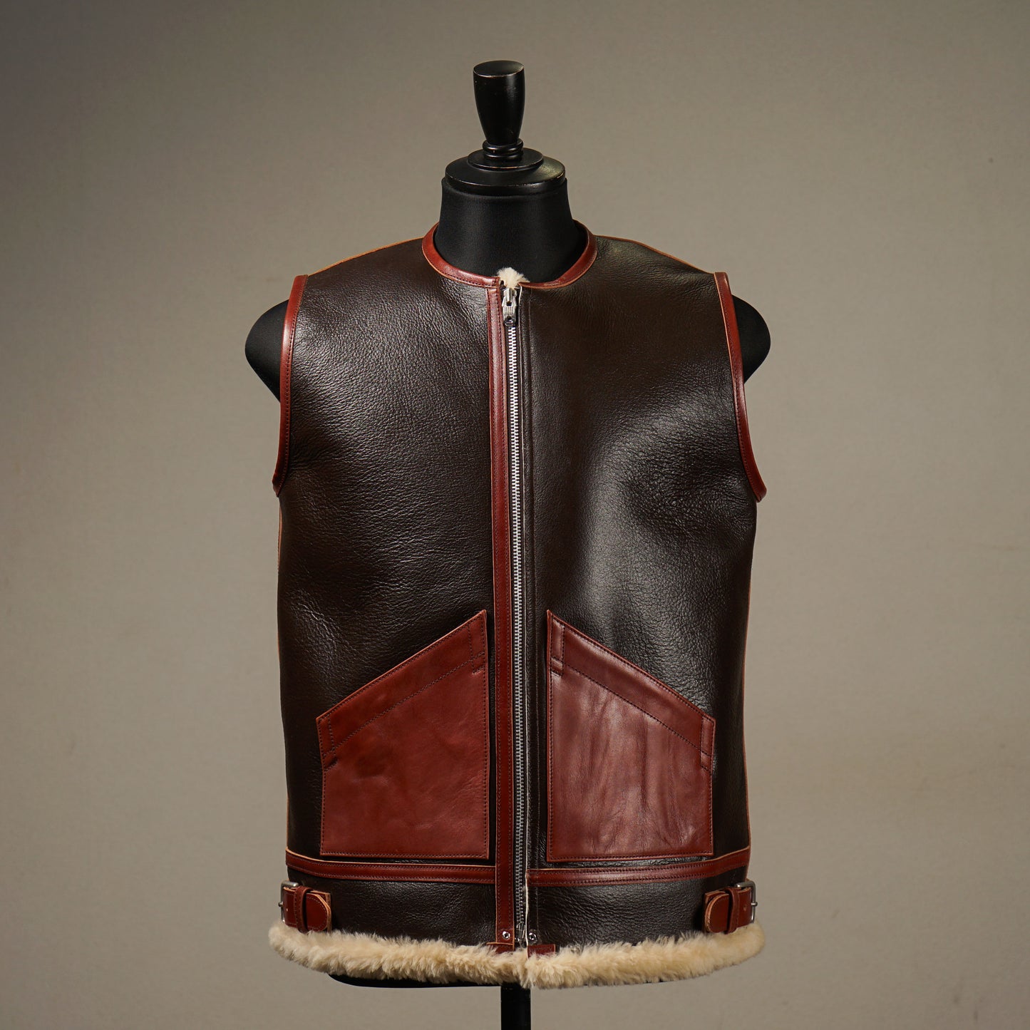 THIRTEEN CROWS - MOUTON FLIGHT VEST / OC5302