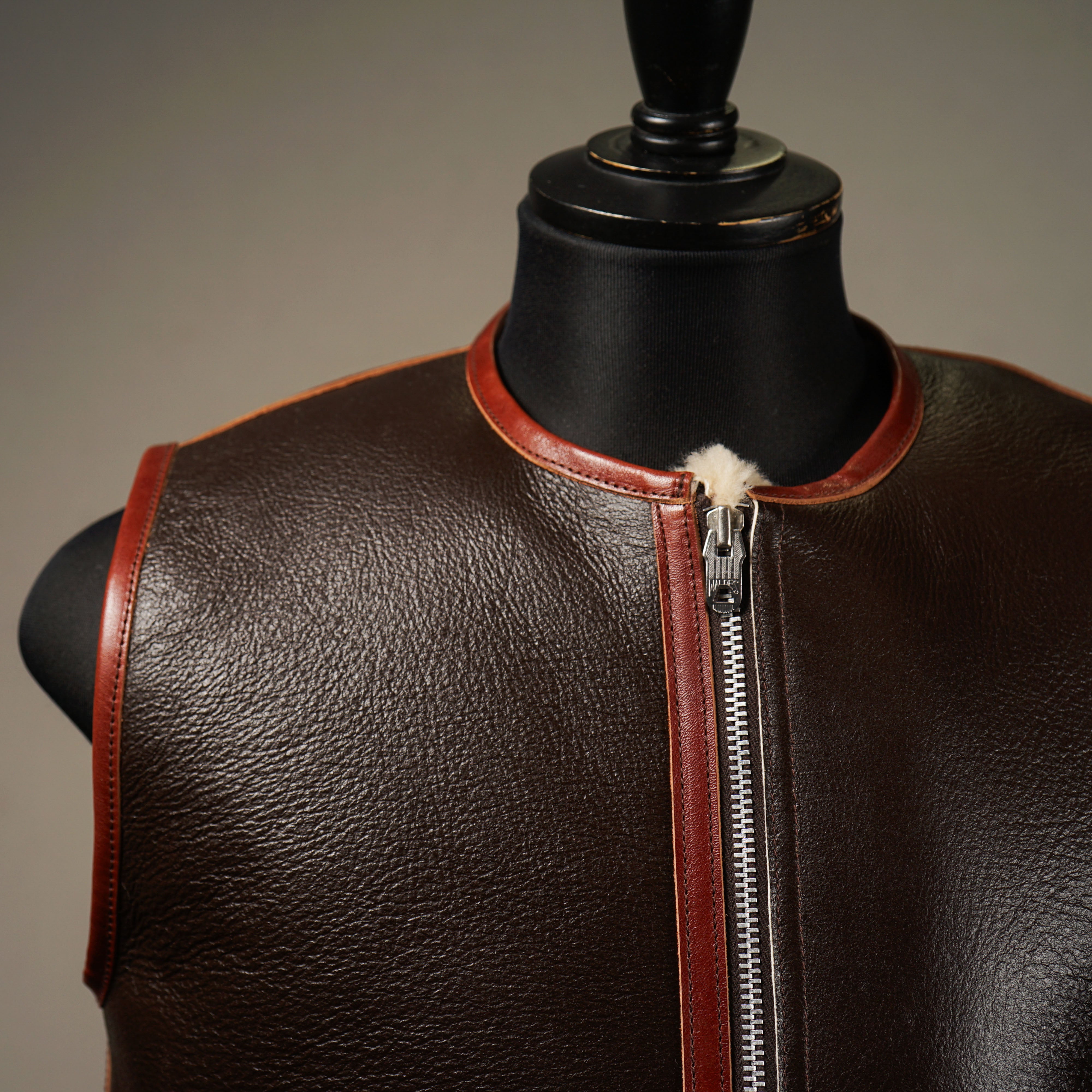 THIRTEEN CROWS - MOUTON FLIGHT VEST / OC5302 – GLADHAND & Co.