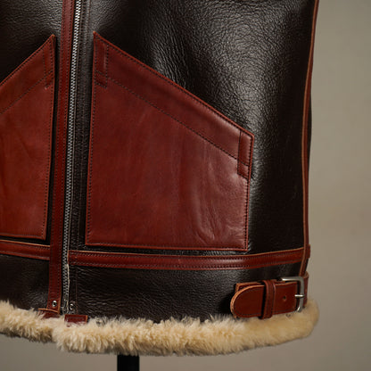 THIRTEEN CROWS - MOUTON FLIGHT VEST / OC5302