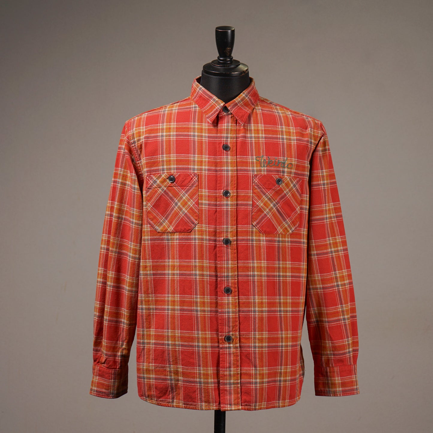 KEEP ON TRUCKIN' - L/S CHECK SHIRTS / WRD6112