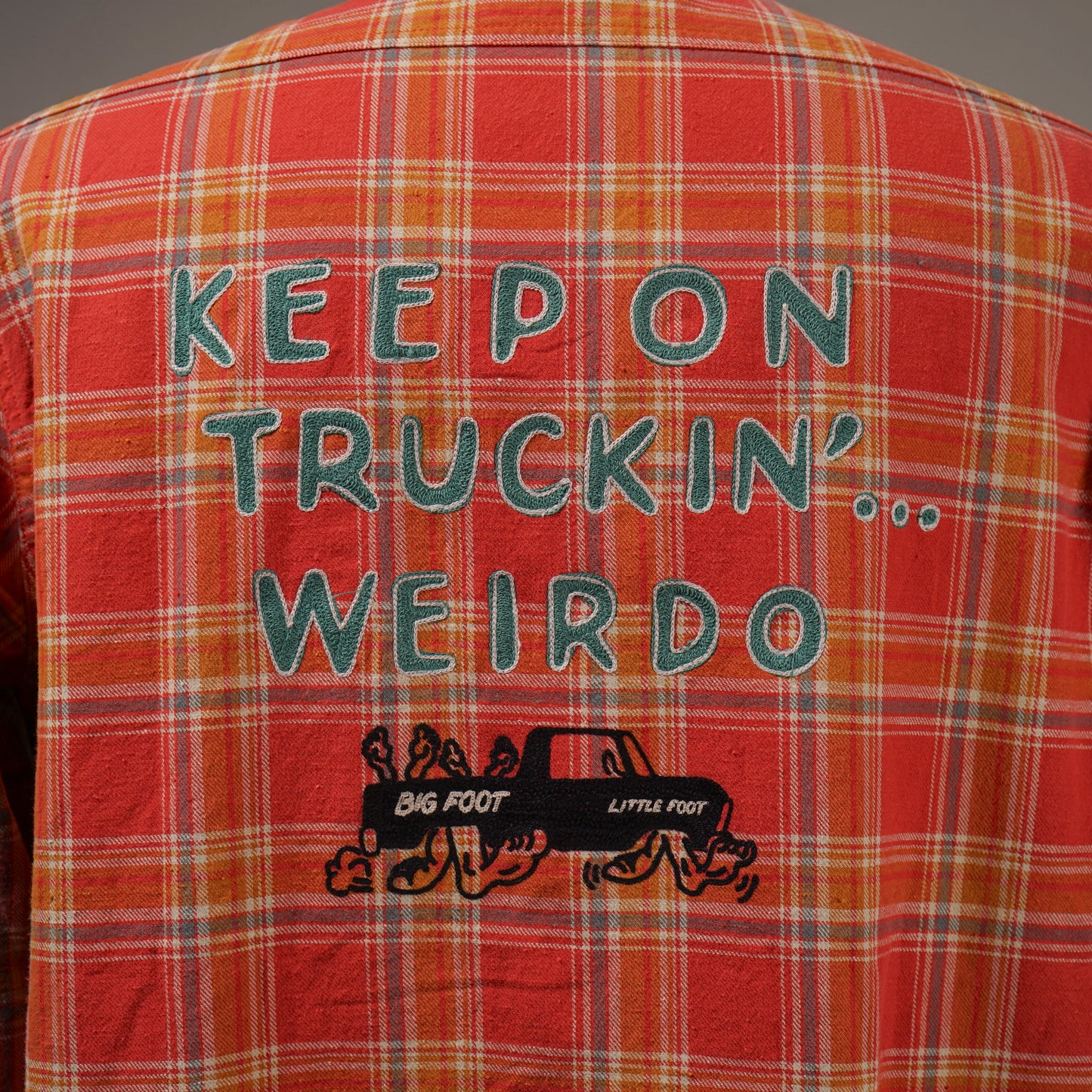 KEEP ON TRUCKIN' - L/S CHECK SHIRTS / WRD6112