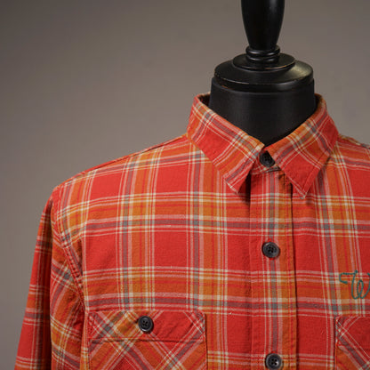 KEEP ON TRUCKIN' - L/S CHECK SHIRTS / WRD6112