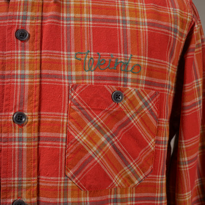 KEEP ON TRUCKIN' - L/S CHECK SHIRTS / WRD6112