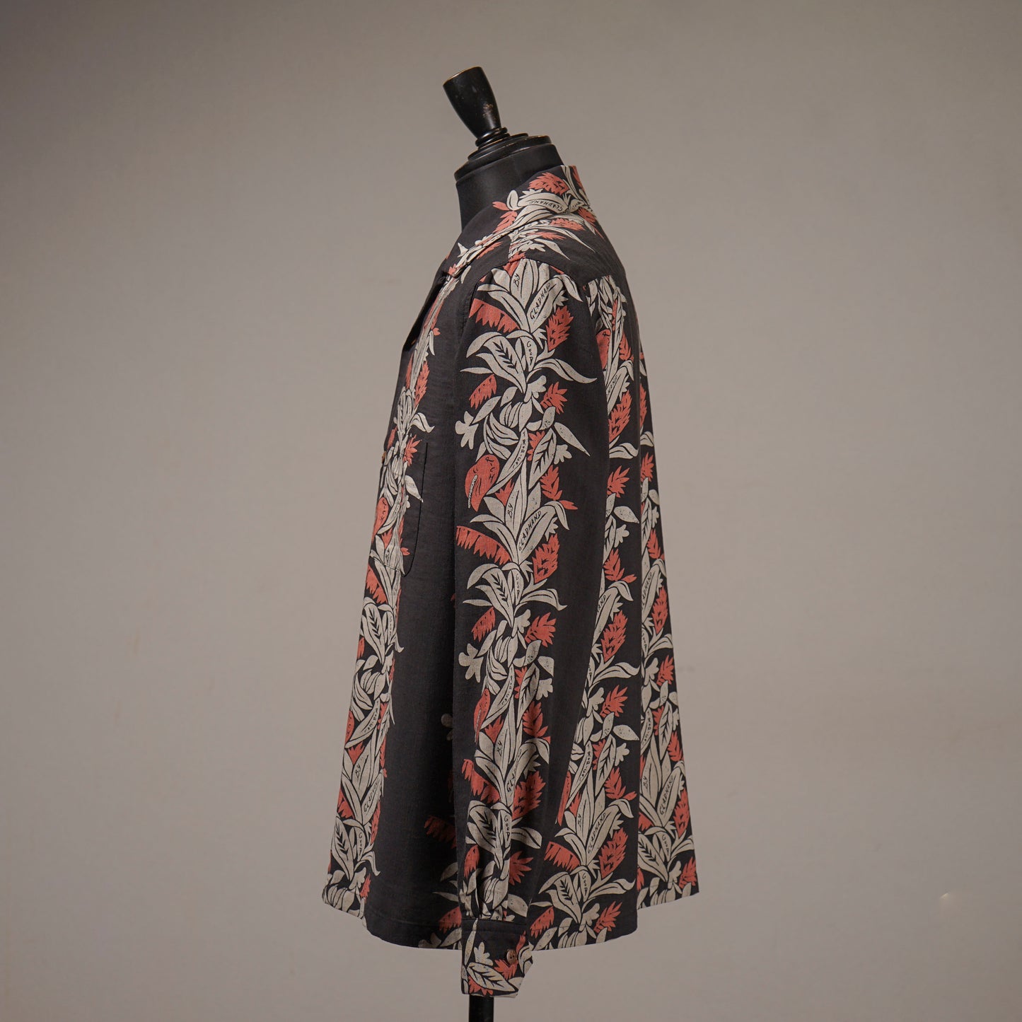 TROPICAL - L/S HAWAIIAN SHIRT / BYGH6109