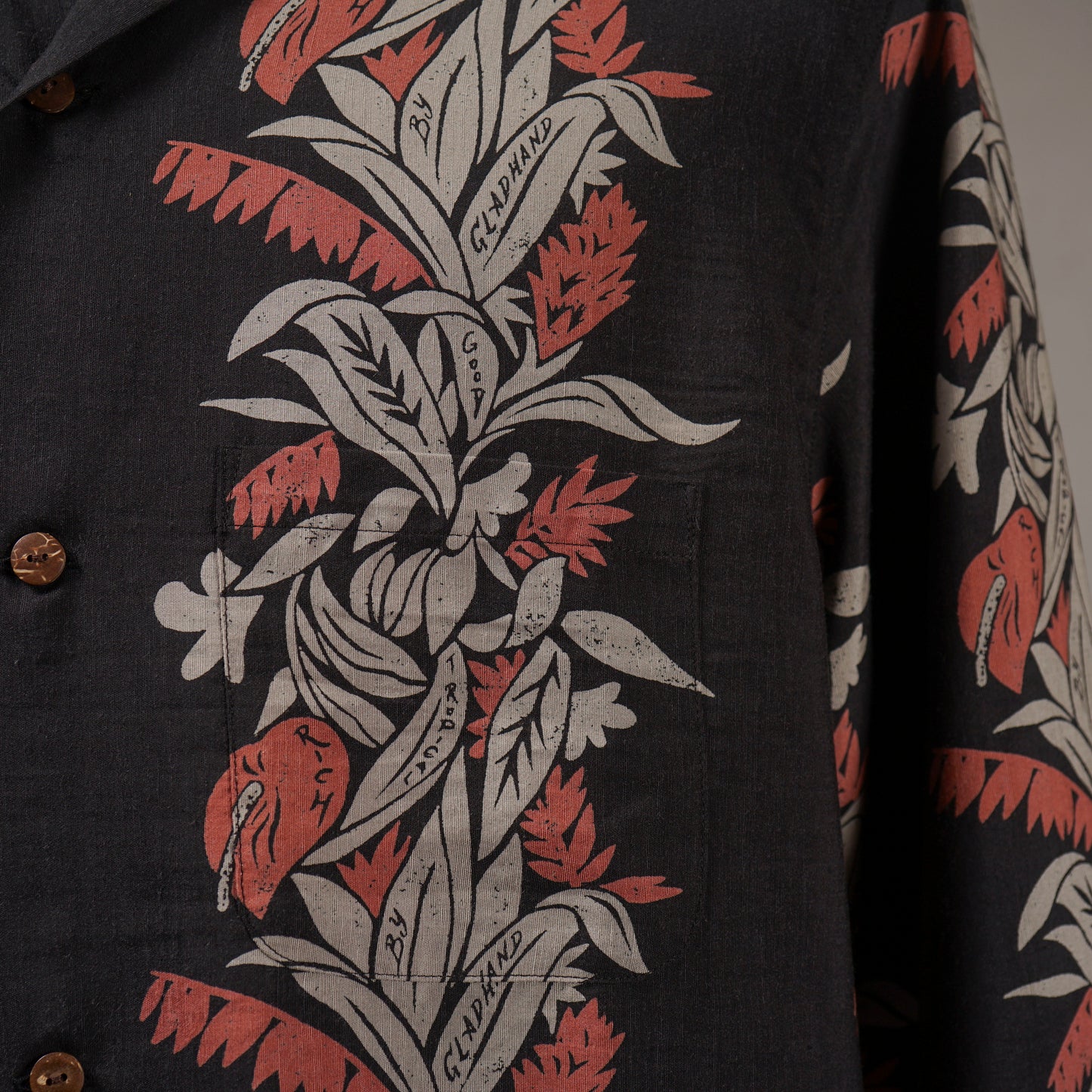 TROPICAL - L/S HAWAIIAN SHIRT / BYGH6109