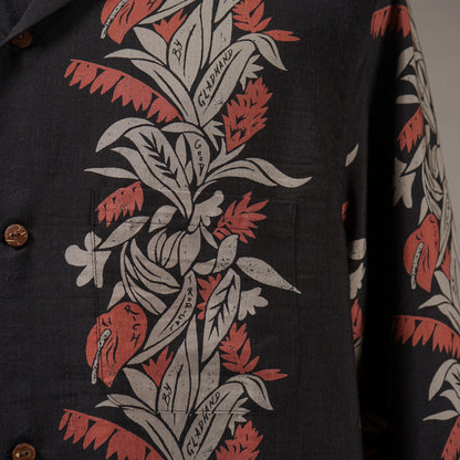 TROPICAL - L/S HAWAIIAN SHIRT / BYGH6109