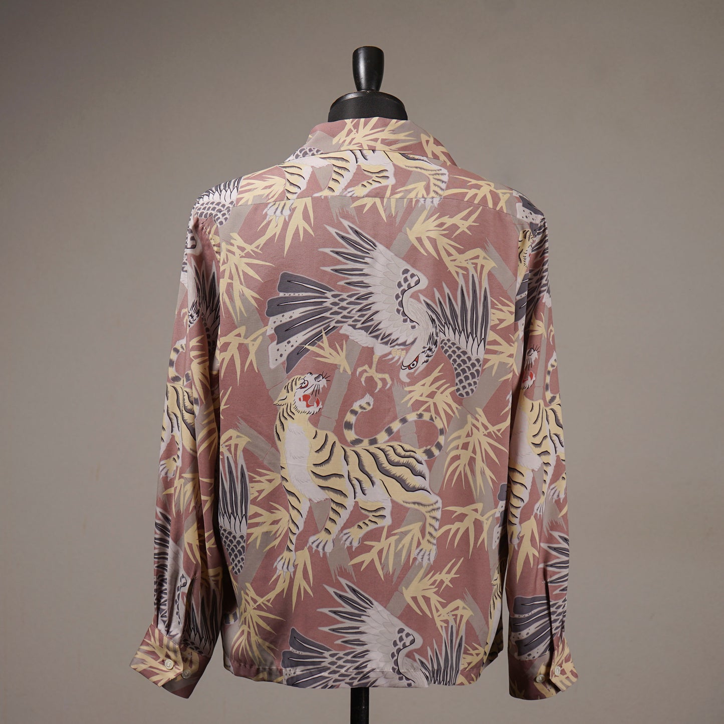 GLAD RAW - L/S HAWAIIAN SHIRT / BYGH6107 GLADHAND / GLAD HAND