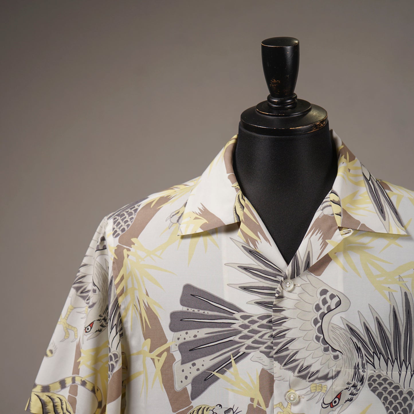 GLAD RAW - L/S HAWAIIAN SHIRT / BYGH6107 GLADHAND / GLAD HAND
