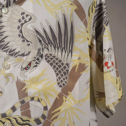 GLAD RAW - S/S HAWAIIAN SHIRT / BYGH6108 GLADHAND / GLAD HAND