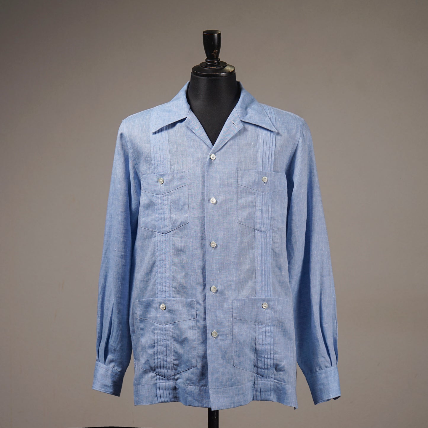 ROYAL RESORT - L/S GUAYABERA SHIRT / BYGH6111 GLADHAND