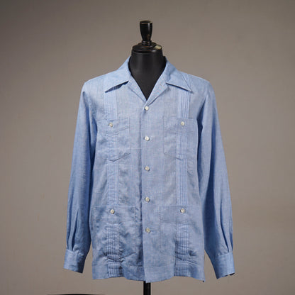 ROYAL RESORT - L/S GUAYABERA SHIRT / BYGH6111 GLADHAND