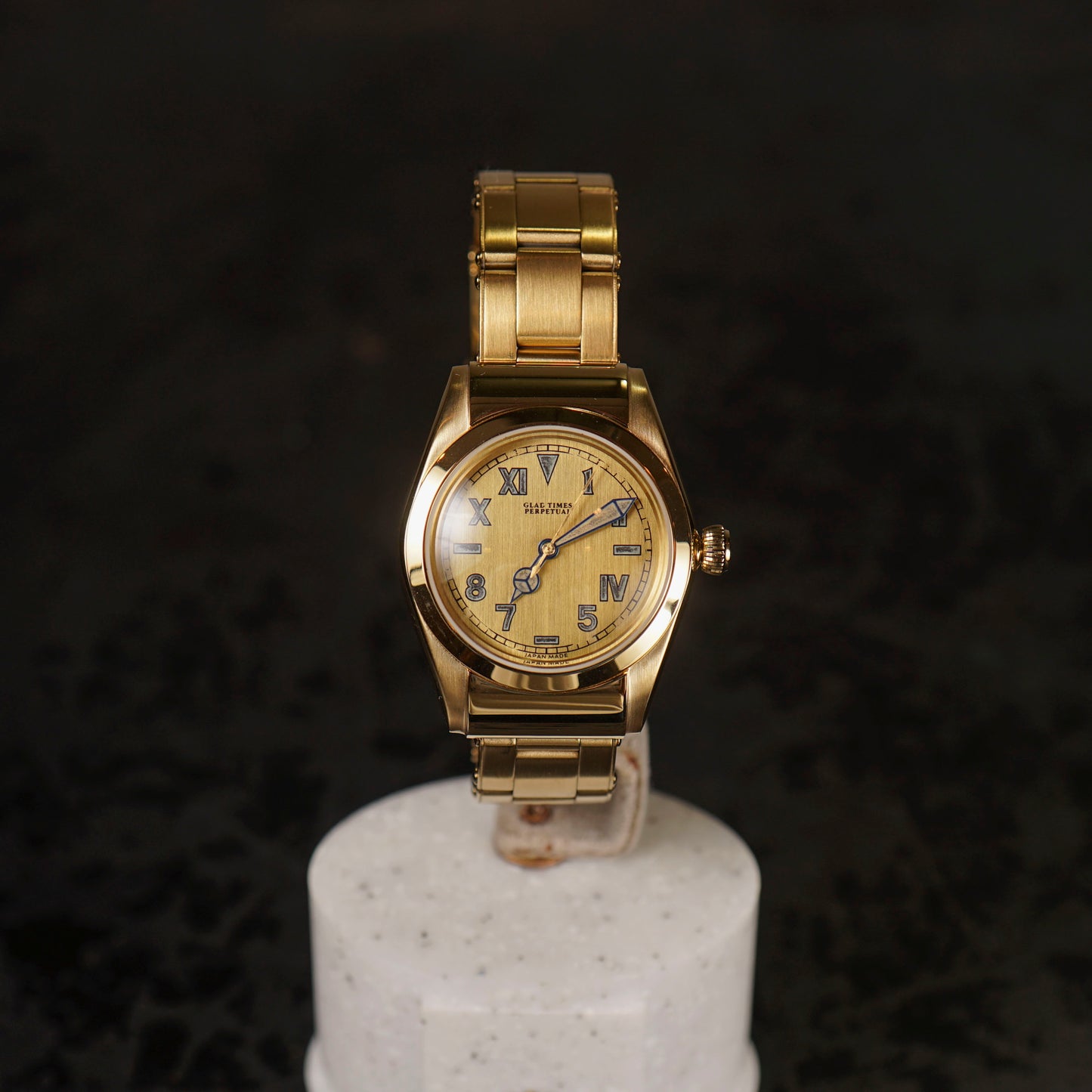 GLAD TIMES - CALIFORNIA DIAL "15th Anniv." - GOLD / x VAGUE WATCH