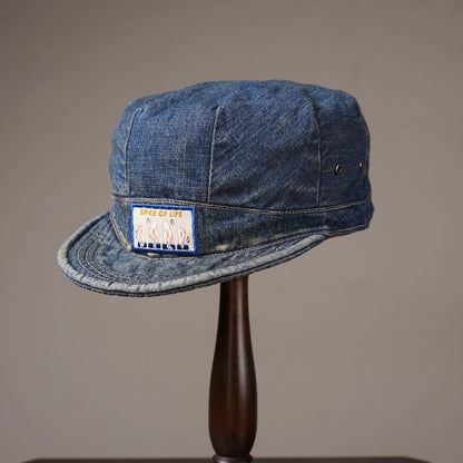 KEEP ON FUCKIN' - DENIM WORK CAP / WRD61G03VF GLADHAND / GLAD HAND