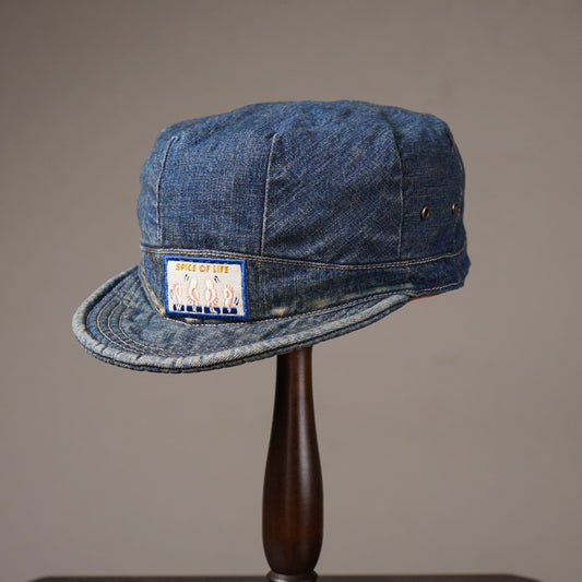 KEEP ON FUCKIN' - DENIM WORK CAP / WRD61G03VF