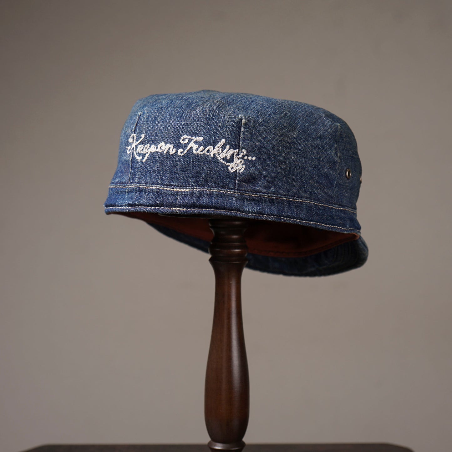 KEEP ON FUCKIN' - DENIM WORK CAP / WRD61G03VF GLADHAND / GLAD HAND