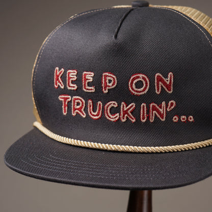 KEEP ON TRUCKIN' - TRUCKER CAP / WRD61G02