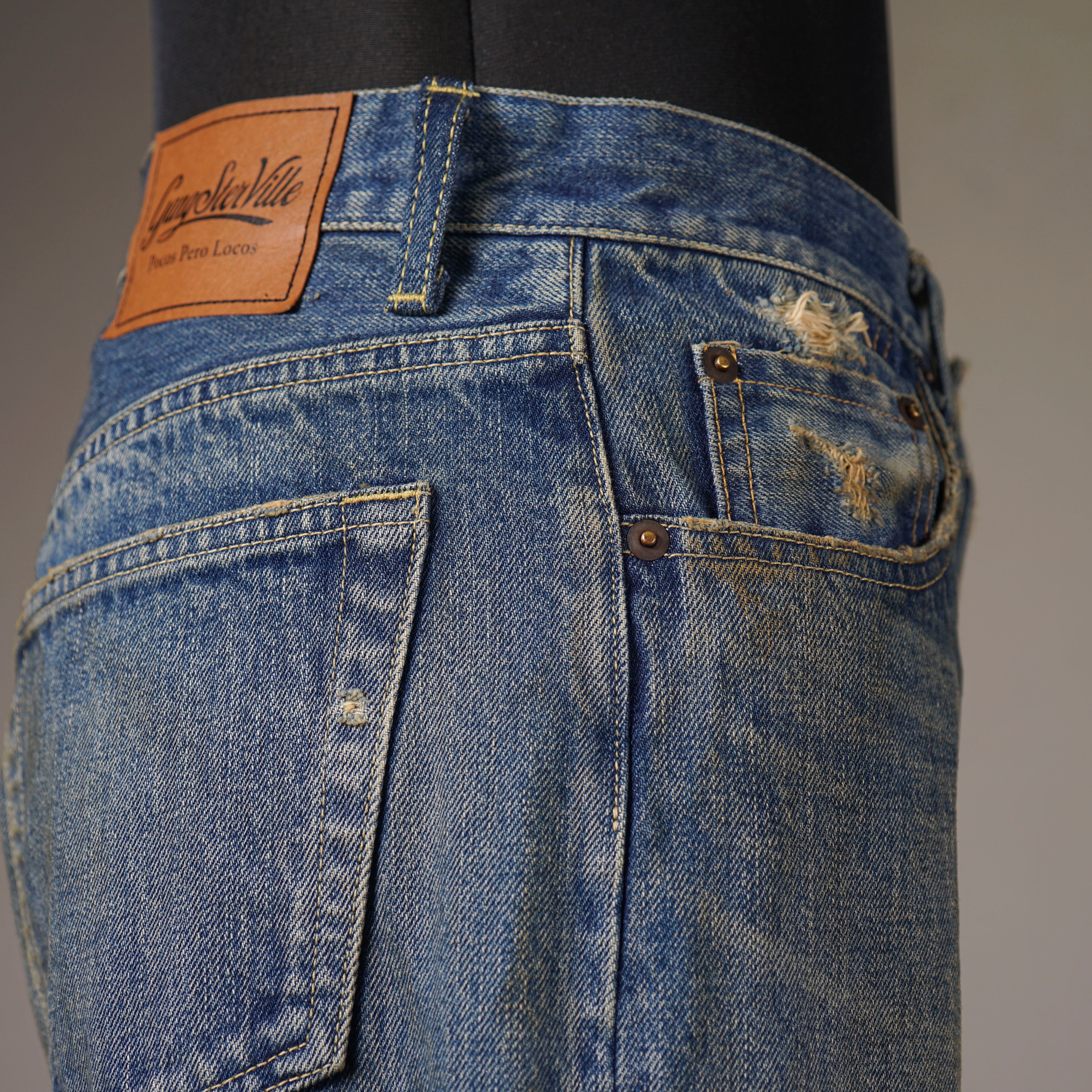 XXX - DENIM PANTS / GSV6105VF GLADHAND / グラッドハンド – GLADHAND