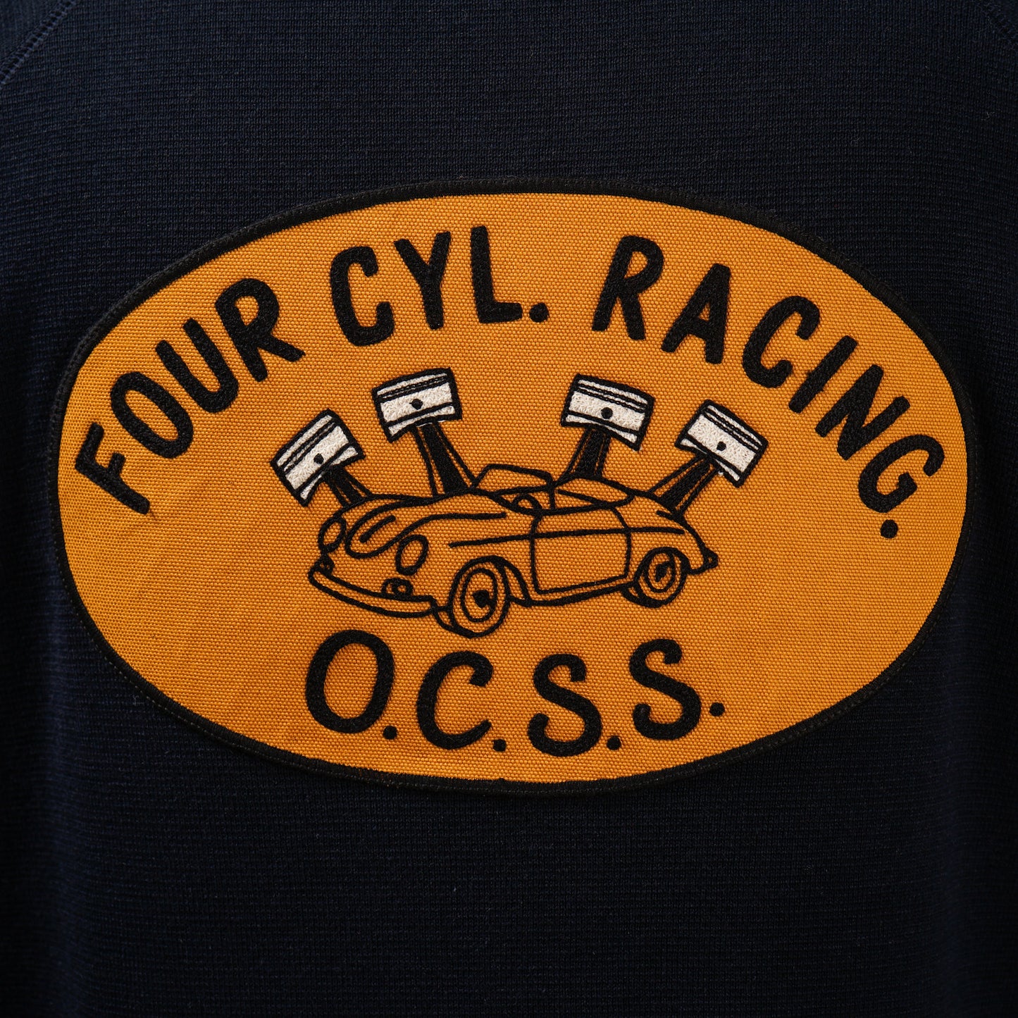 FOUR CYL. RACING. - KNIT BLOUSON / OC-24-AW-09