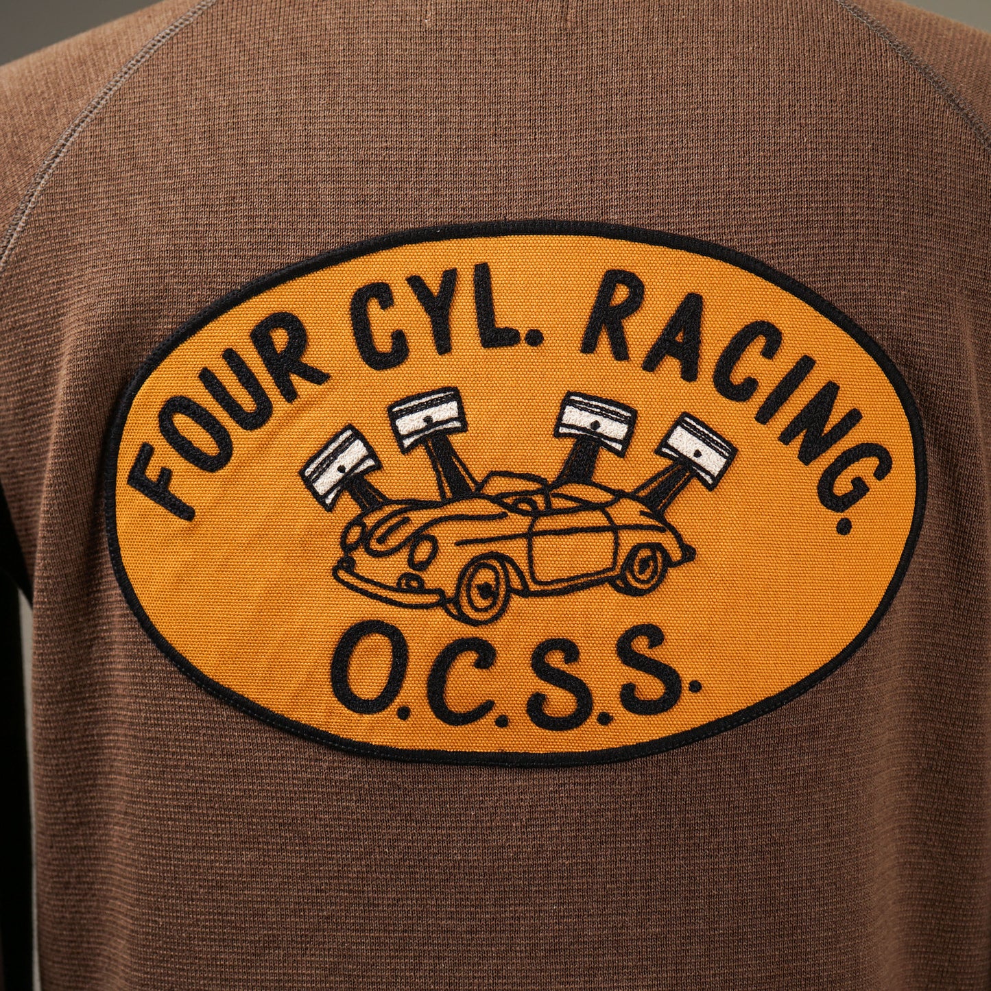 FOUR CYL. RACING. - KNIT BLOUSON / OC-24-AW-09