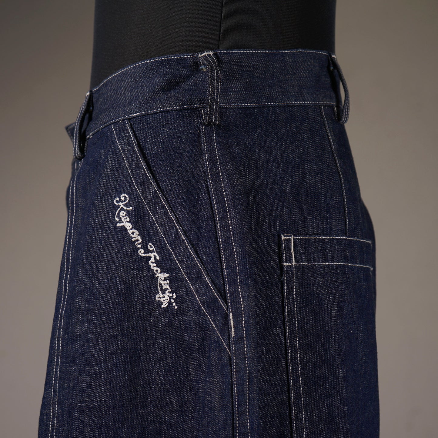 KEEP ON FUCKIN' - UTILITY DENIM PANTS / WRD6123 GLADHAND / グラッドハンド