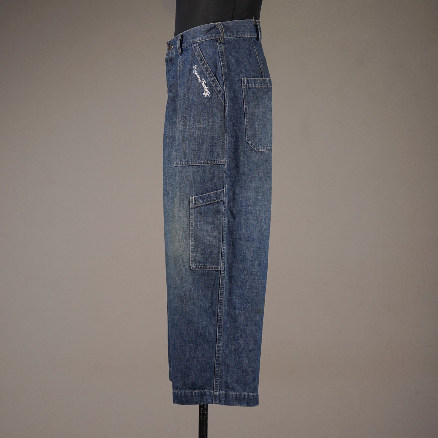KEEP ON FUCKIN' - UTILITY DENIM PANTS / WRD6123VF