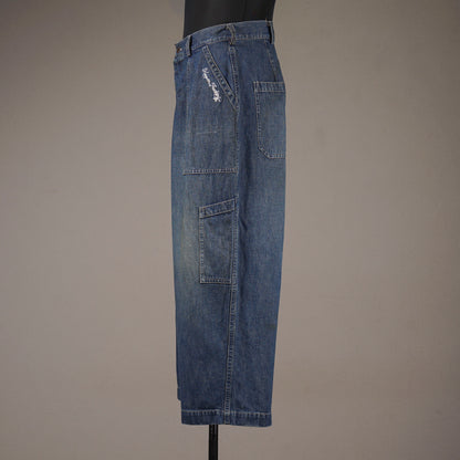 KEEP ON FUCKIN' - UTILITY DENIM PANTS / WRD6123VF